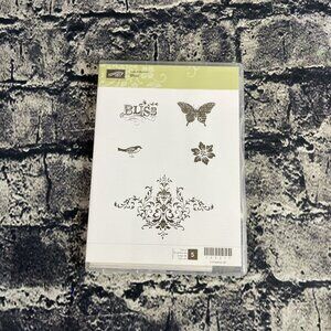 Stampin' Up! BLISS 5 Pc stamp set Retired 123217